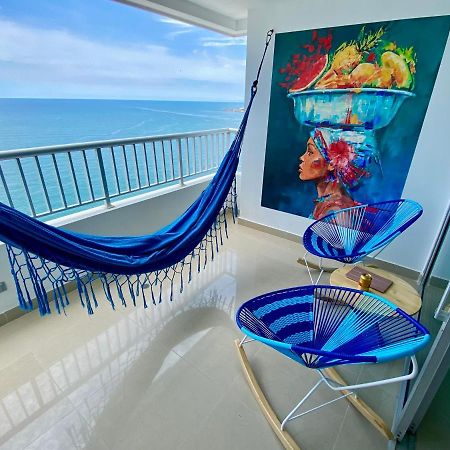 Palmetto Bocagrande Oceanfront Apartment Cartagena Bagian luar foto