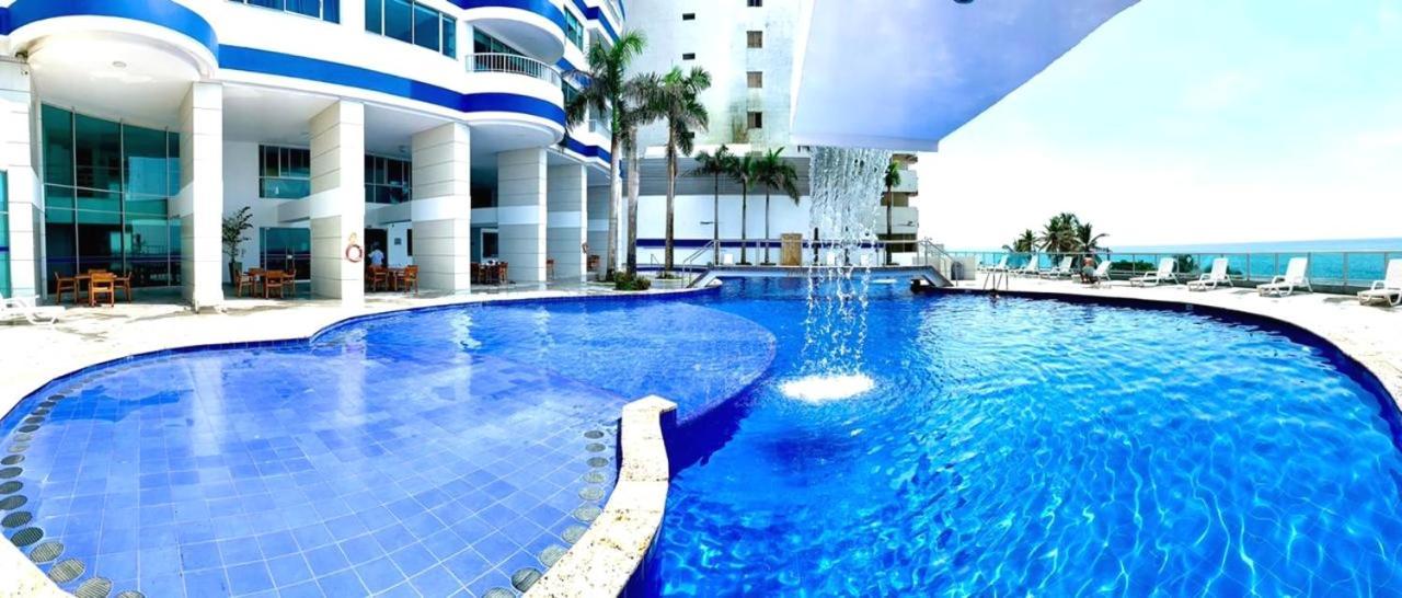Palmetto Bocagrande Oceanfront Apartment Cartagena Bagian luar foto
