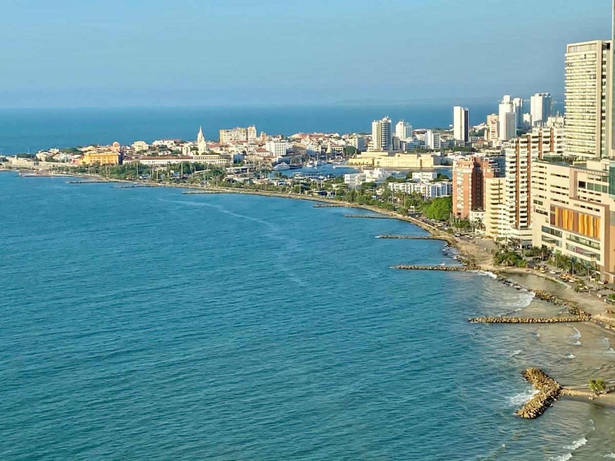 Palmetto Bocagrande Oceanfront Apartment Cartagena Bagian luar foto